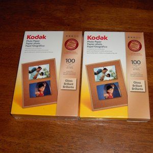 Kodak photo paper 4"x6" 189 sheets